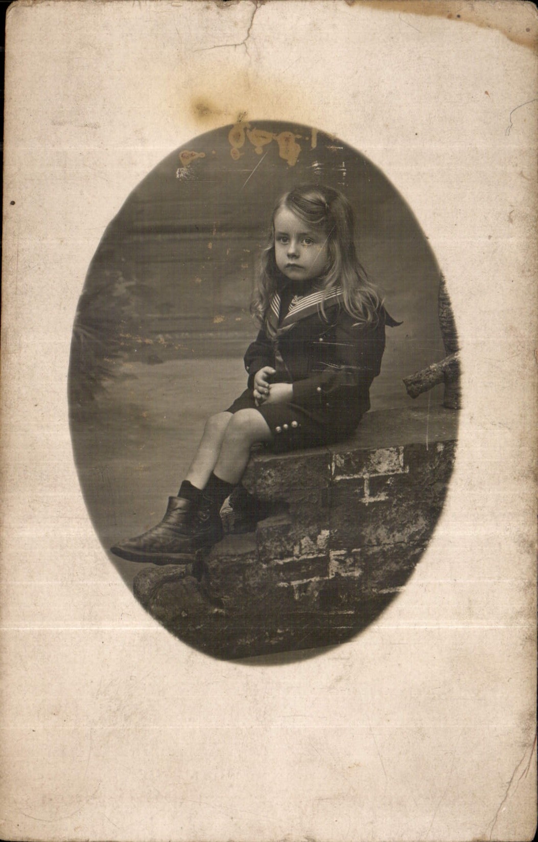 CARTE PHOTO Enfant