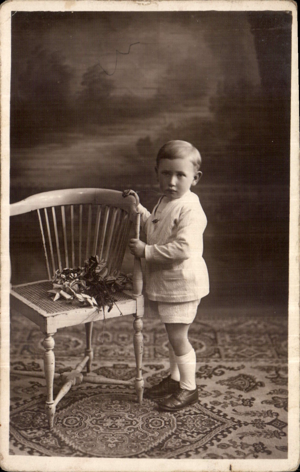 CARTE PHOTO Enfant