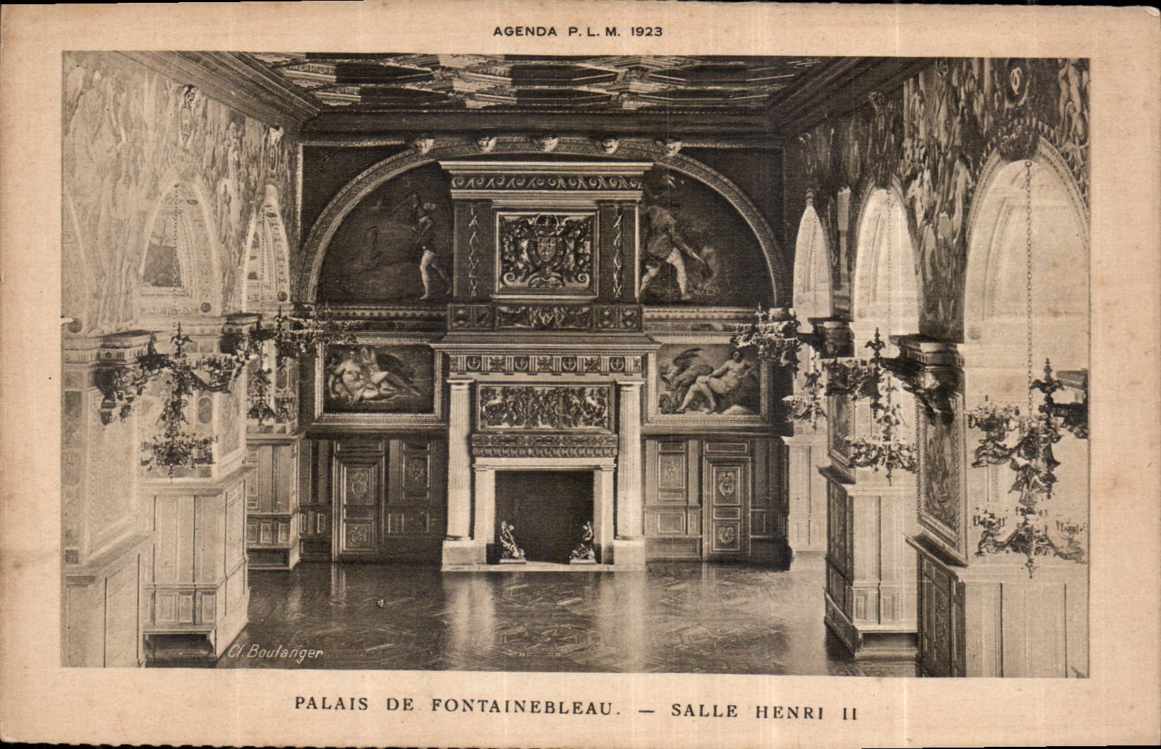 CPA Palais de Fontainebleau Salle Henri II 