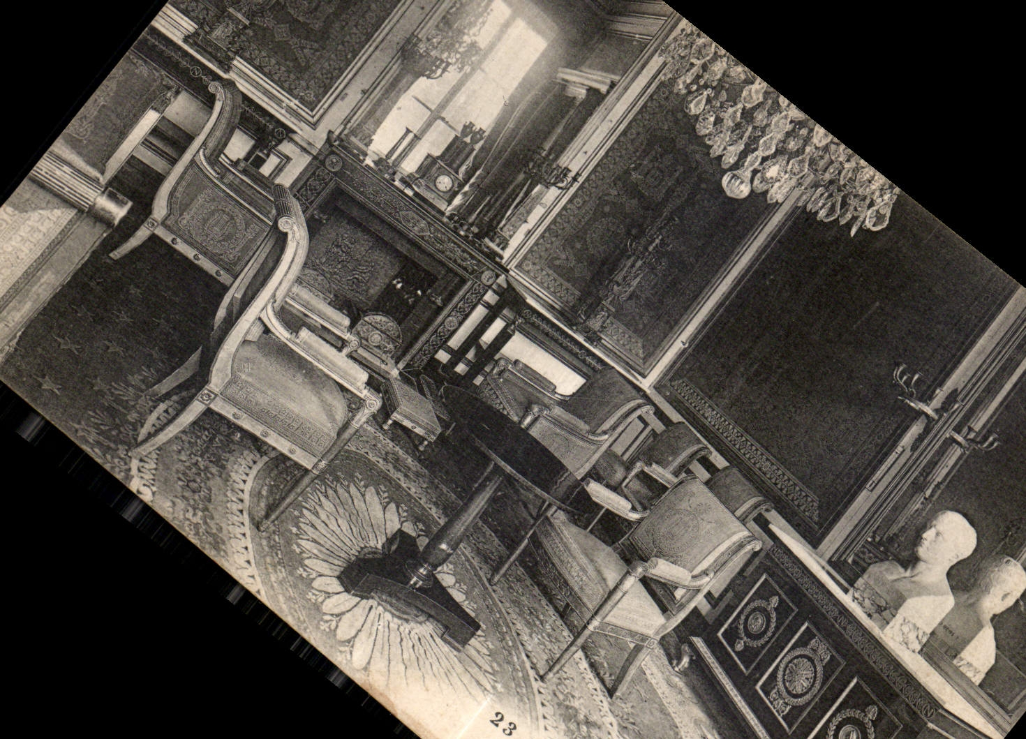 CPA Palais de Fontainebleau Cabinet de l'abdication