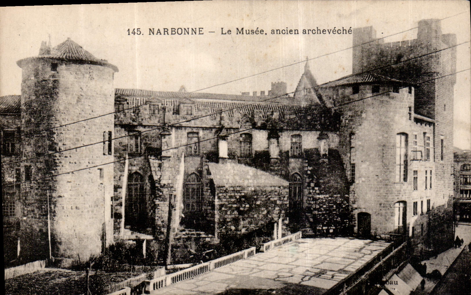 CPA Narbonne le Musee ancien archeveche 