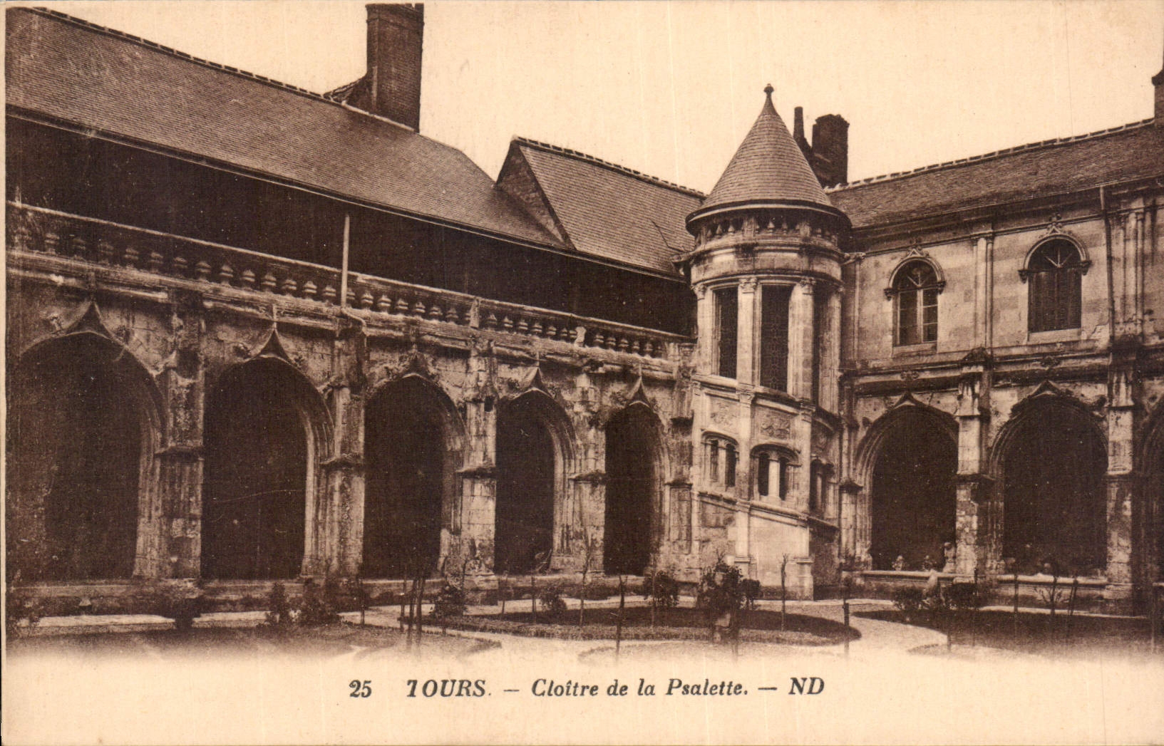 CPA Tours Cloitre de la Psalette 