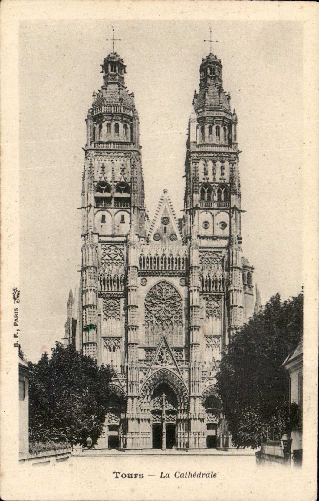 CPA Tours la Cathedrale 