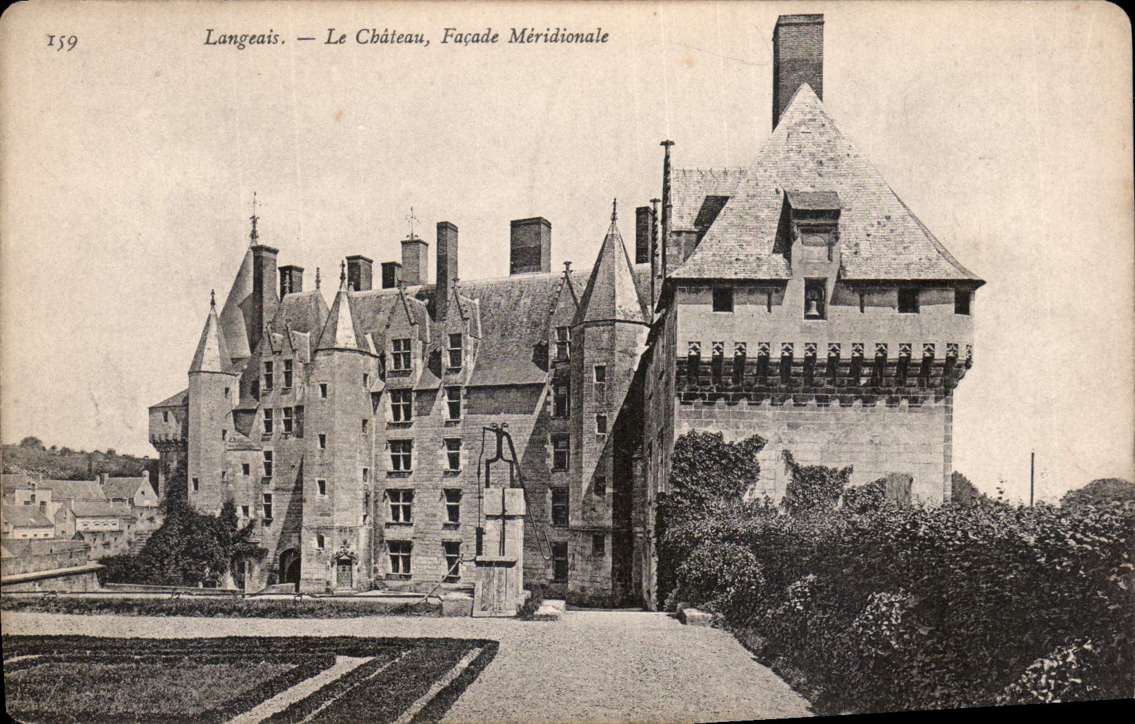 CPA Langeais Le Chateau Facade Meridionale 