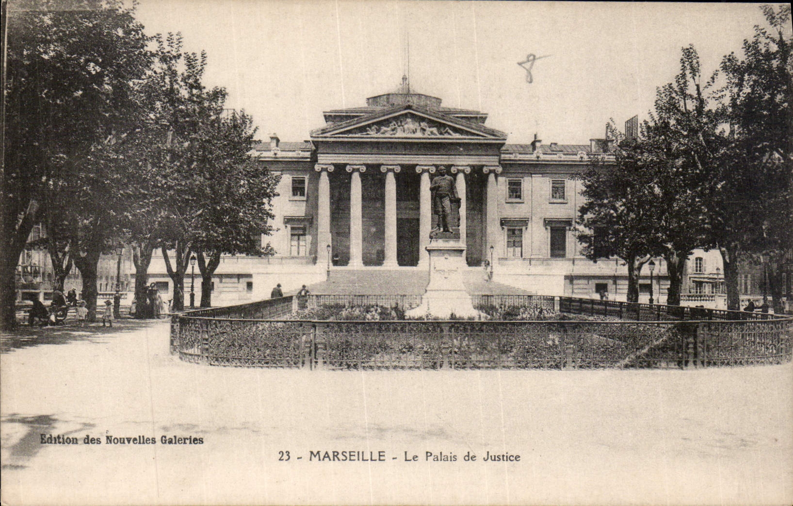 CPA Marseille Le Palais de Justice 