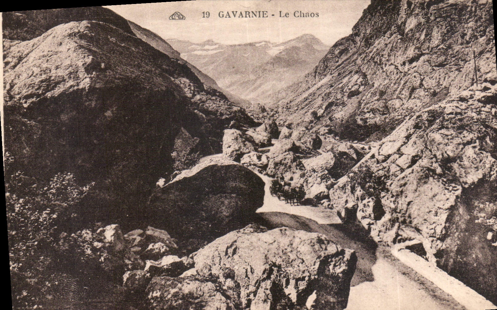 CPA Gavarnie le Chaos 