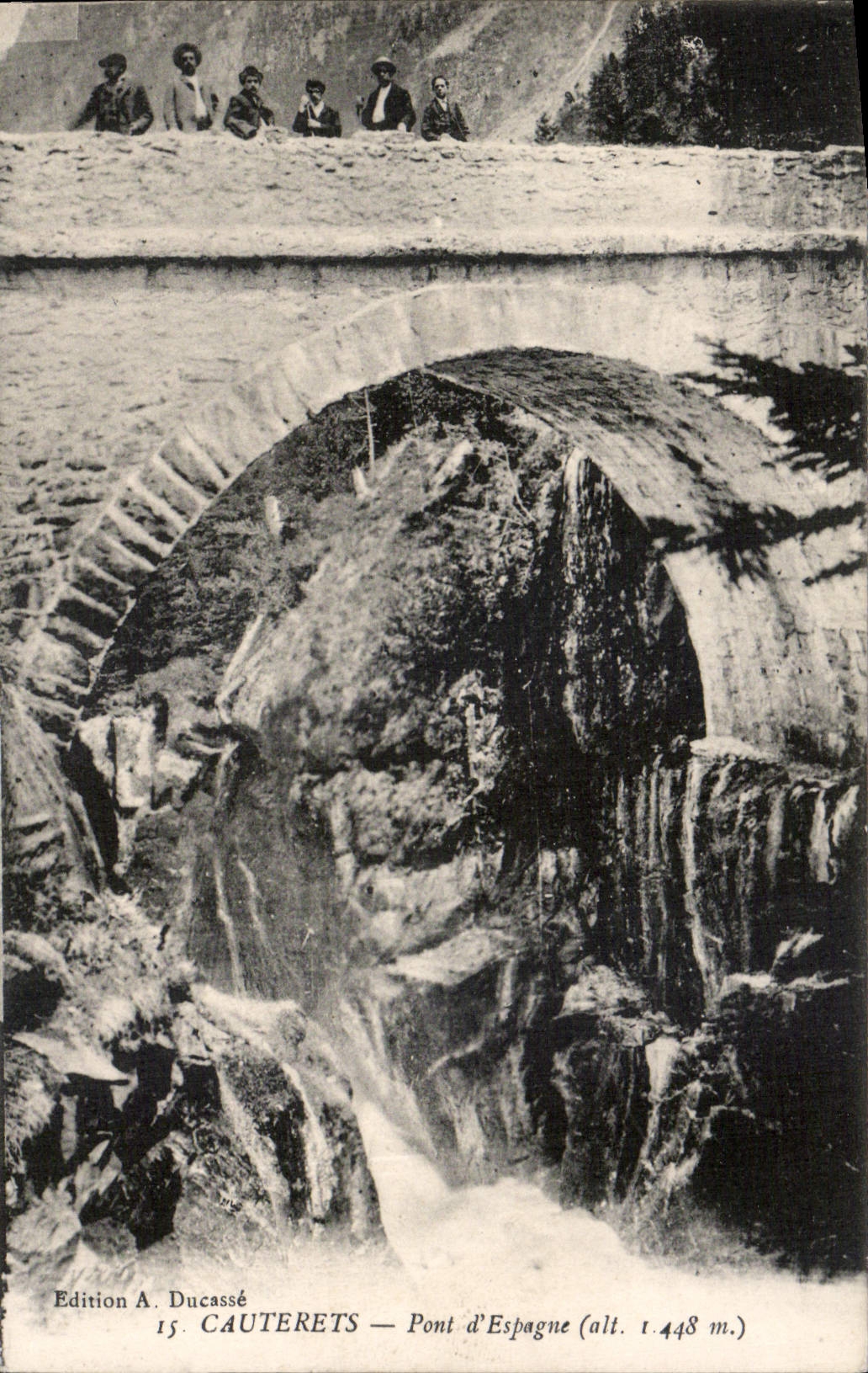 CPA Cauterets Pont d'Espagne 