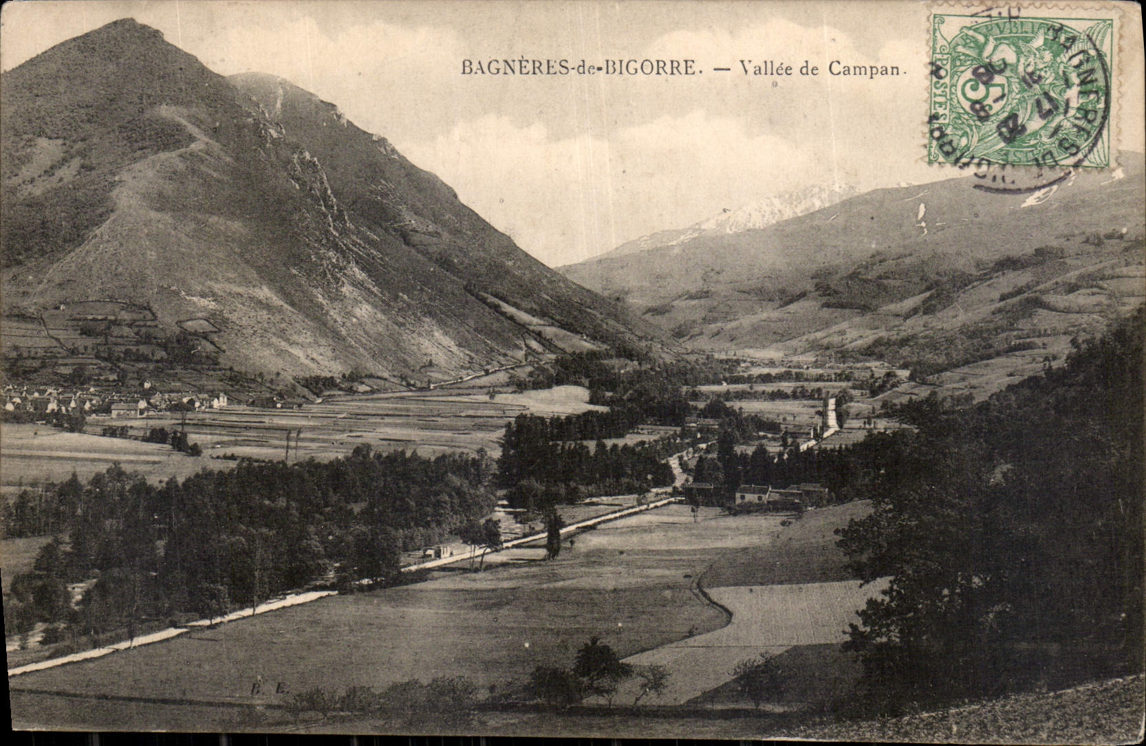 CPA Bagneres de Bigorre Vallee de Campan 