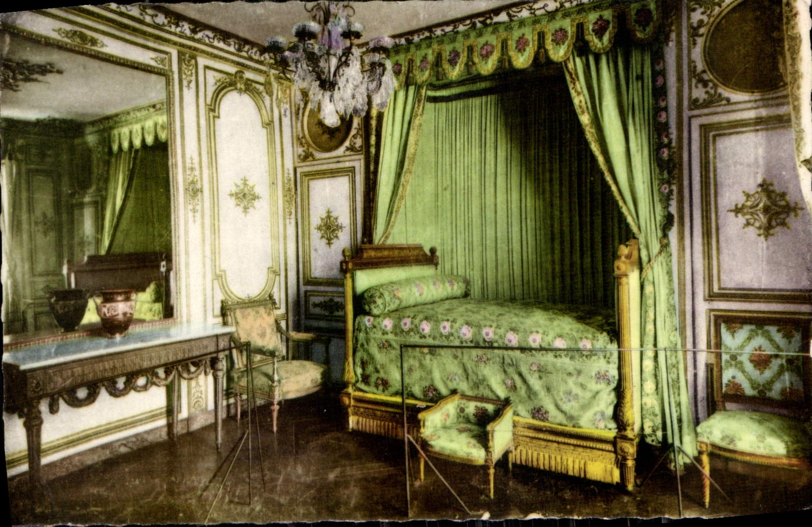 CPA Palais de Fontainebleau Chambre a coucher de Madame de Maintenon 