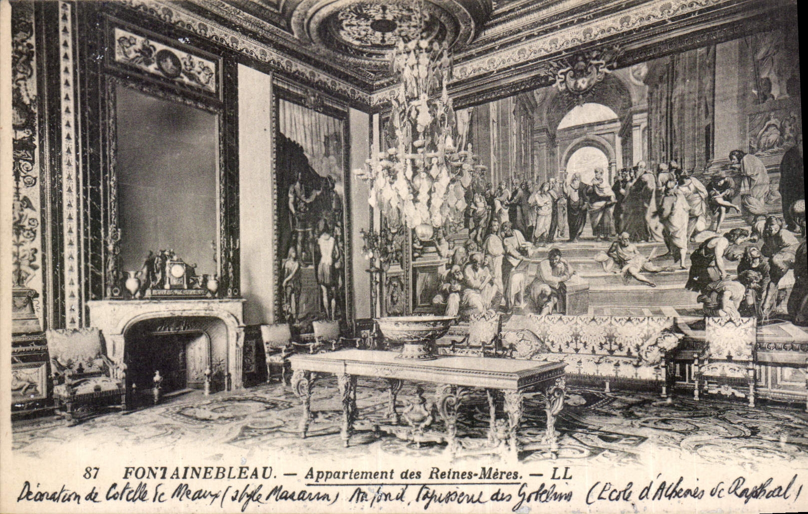 CPA Fontainebleau Appartement des Reines Meres 