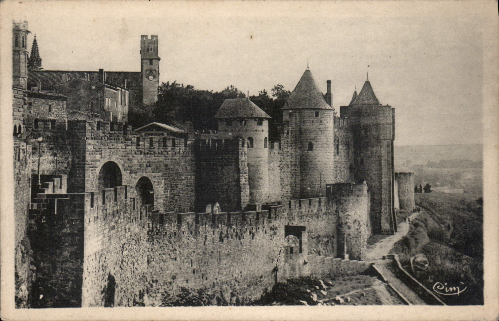 CPA Carcassonne La Cite 