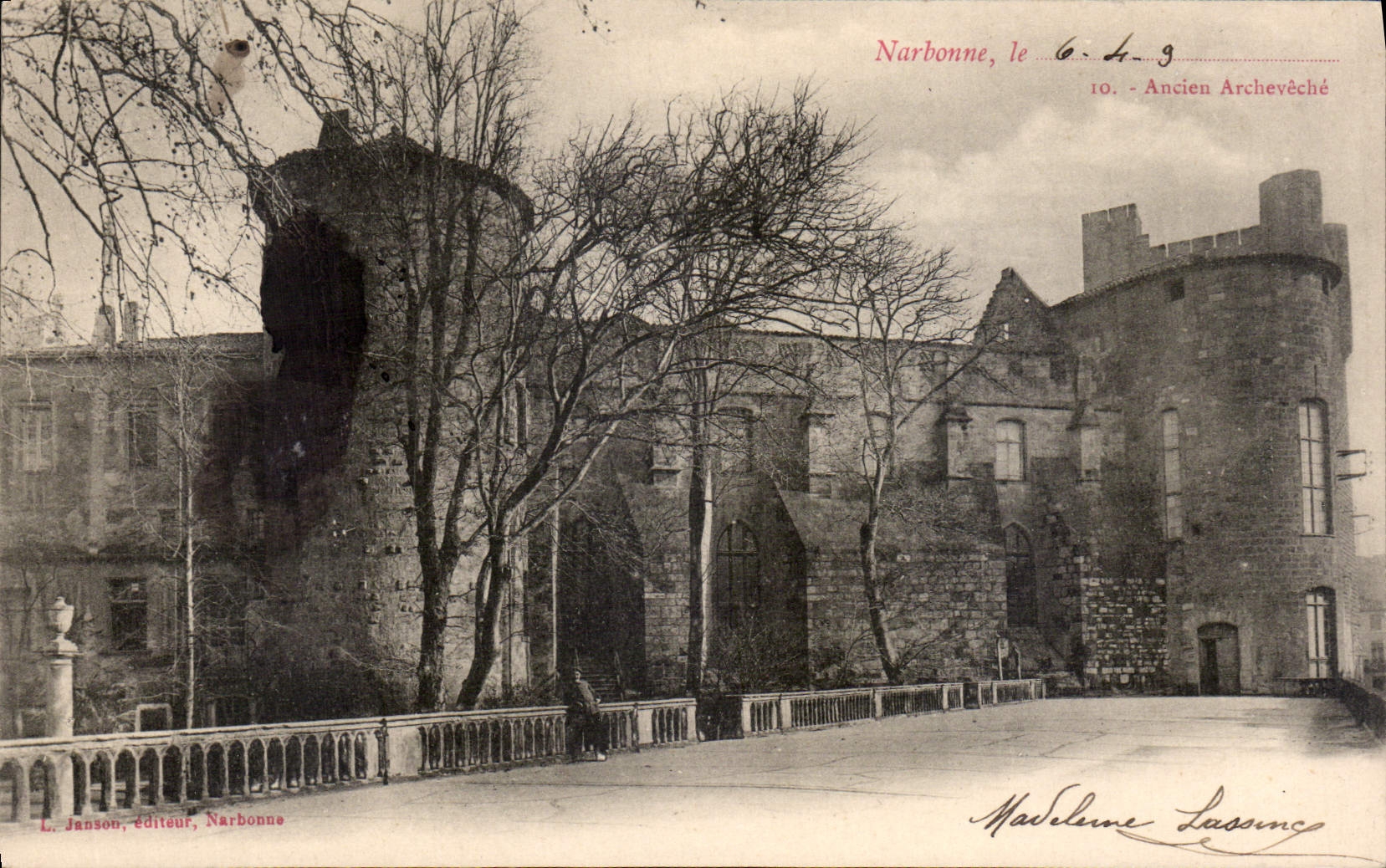 CPA Narbonne Ancien Archeveche 