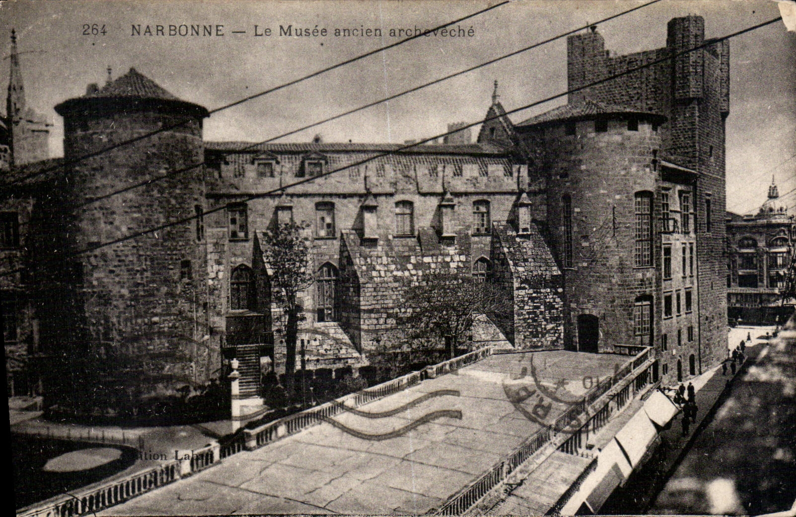 CPA Narbonne Le Musee ancien archeveche 