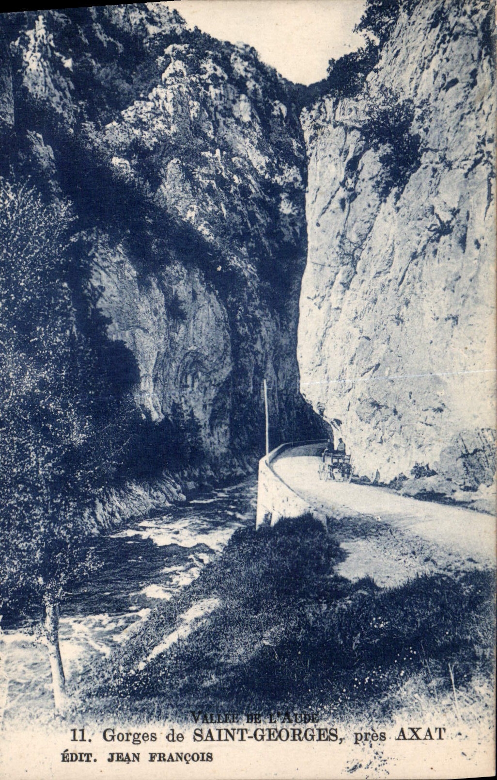 CPA Gorges de Saint Geogres pres Axat