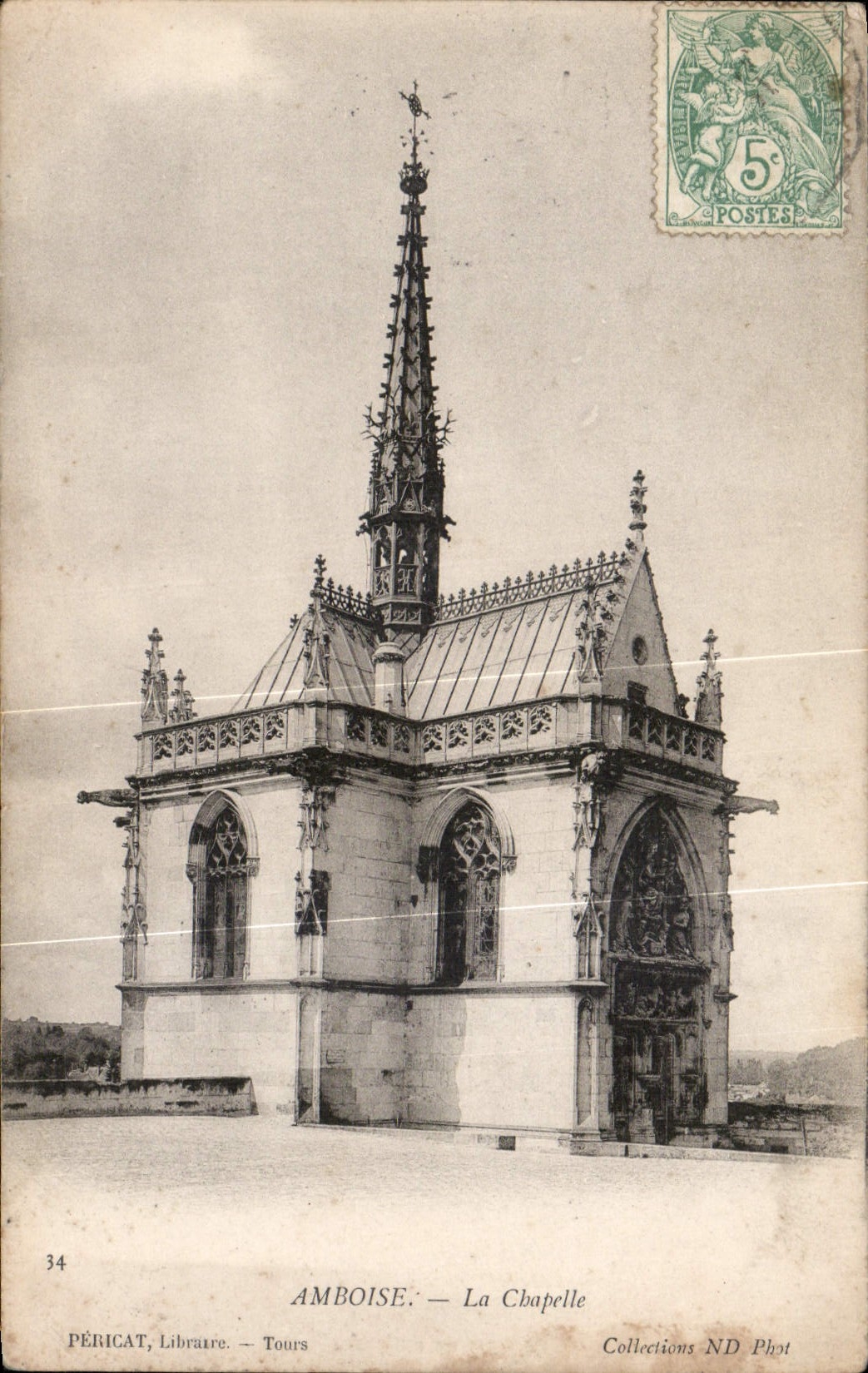CPA Amboise la Chapelle 