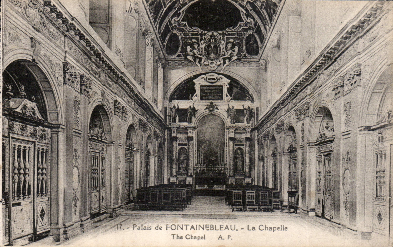 CPA Palais de Fontainebleau La Chapelle 