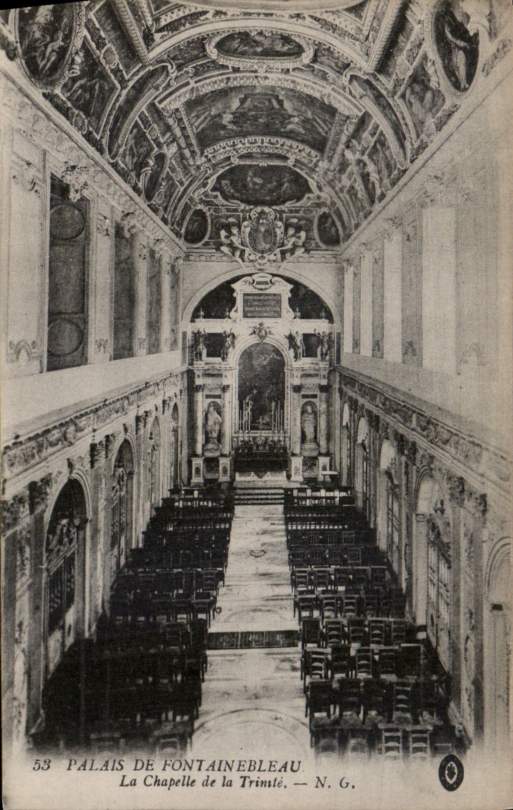CPA Palais de Fontainebleau La Chapelle de la Trinite 