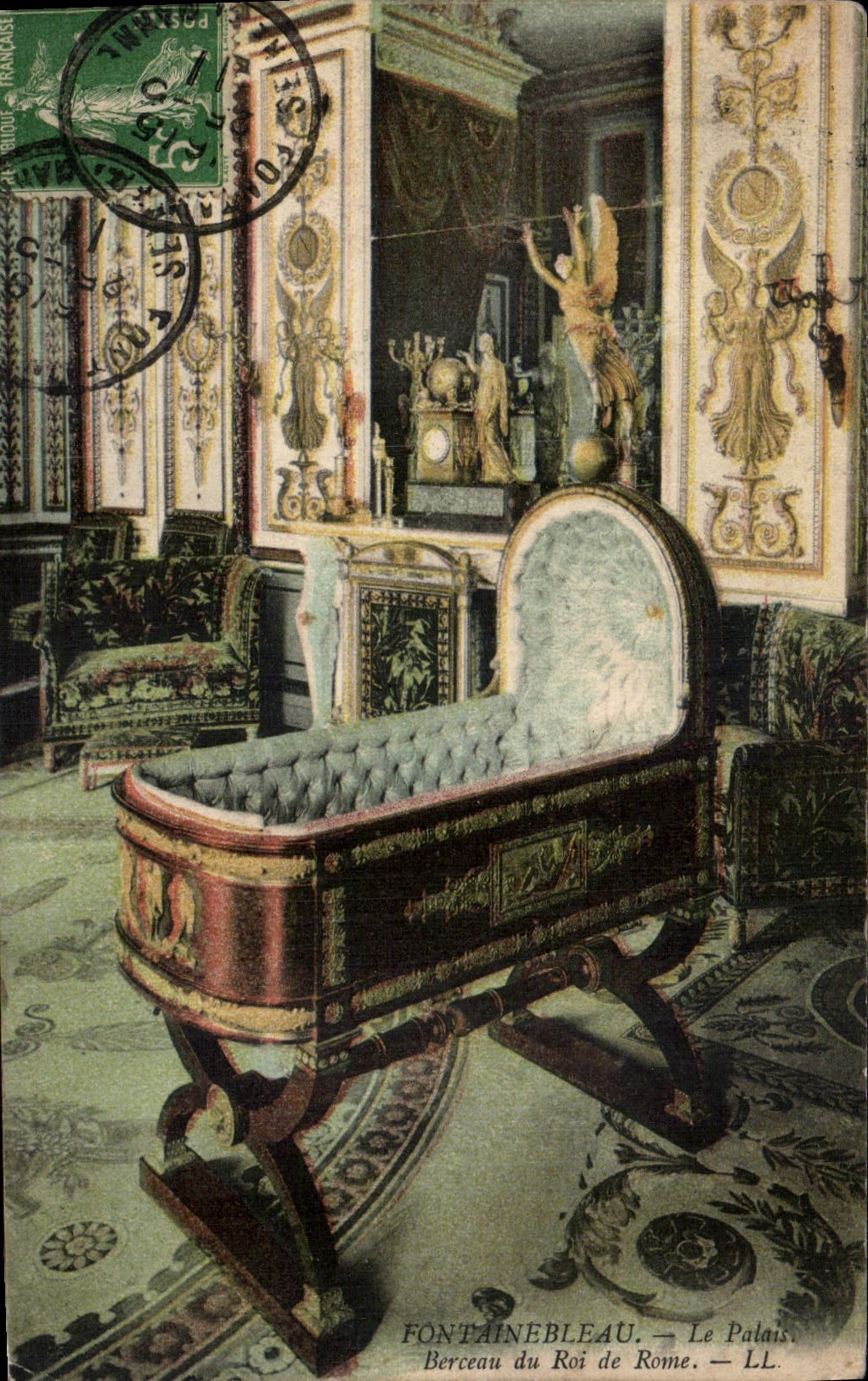 CPA Fontainebleau Le palais Berceau du Roi de Rome 