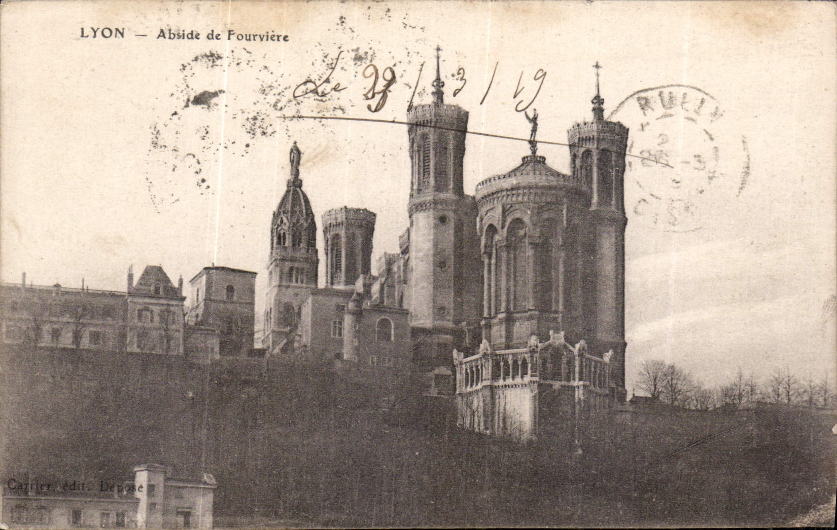 CPA Lyon Abside de Fourvriere 