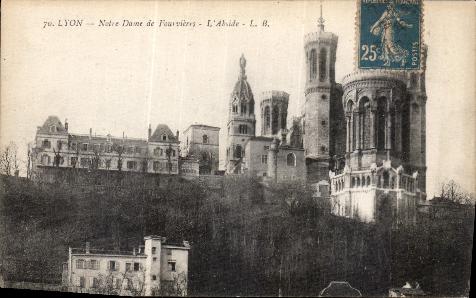 CPA Lyon Notre Dame de Fourvieres l'Abside 