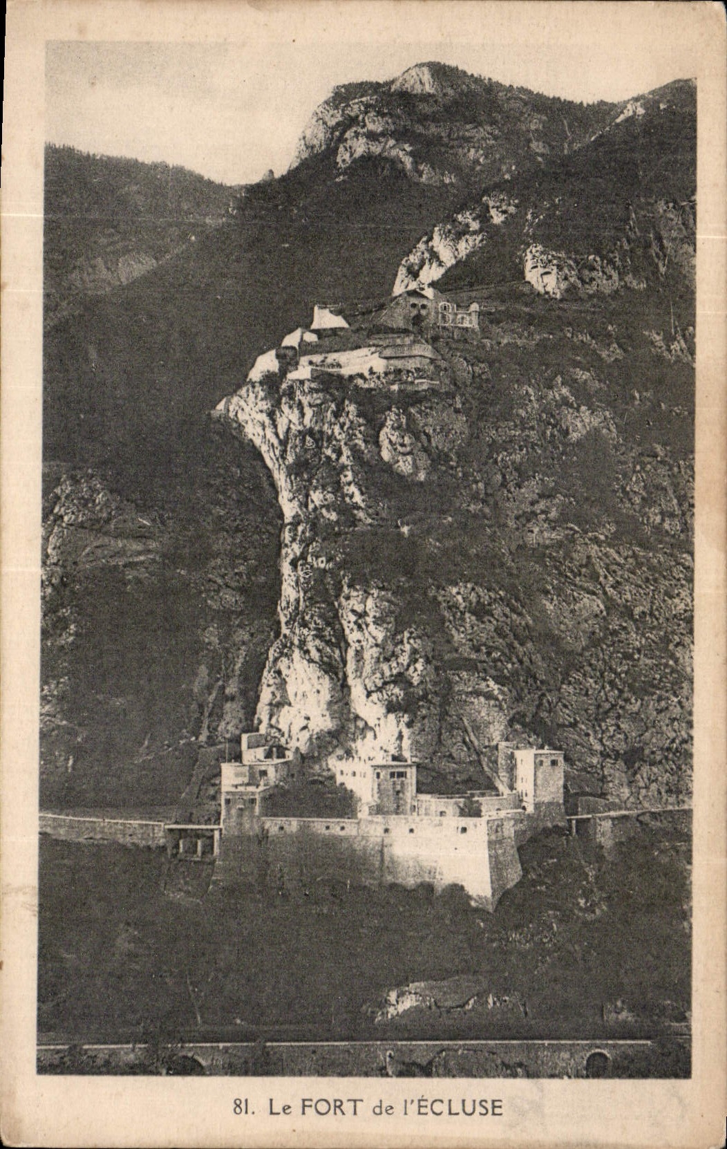 CPA Le Fort de l'Ecluse 