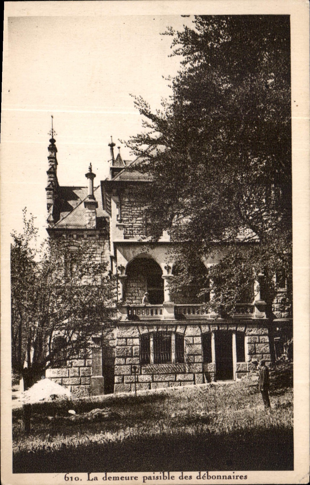 CPA La Demeure paisible des debonnaires