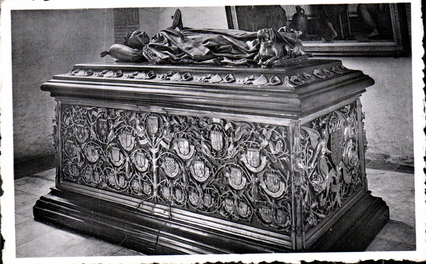 CPA Bruges Eglise Notre Dame Tombeau de Marie de Bourgogne 1495