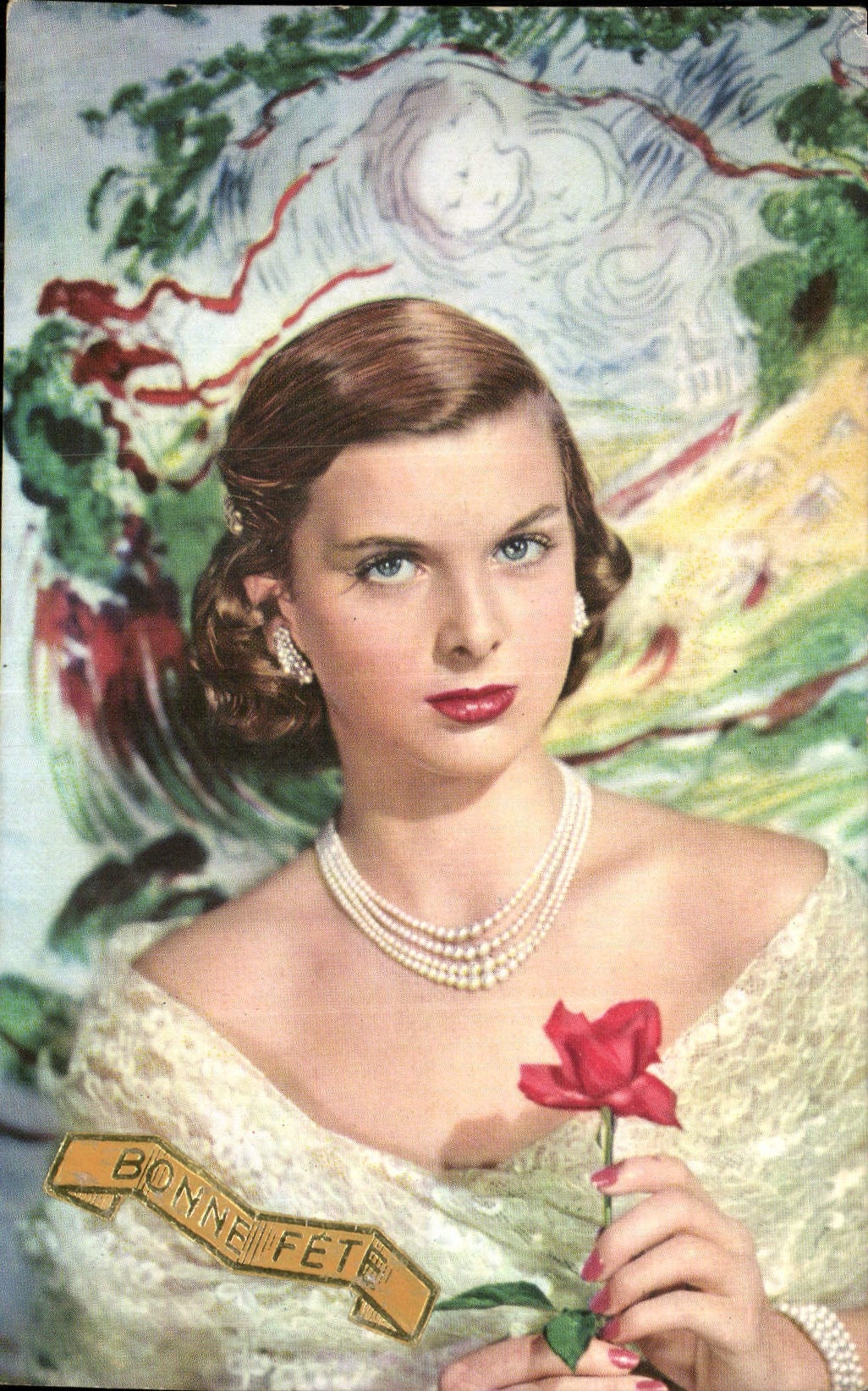 CPA Bonne Fete Femme