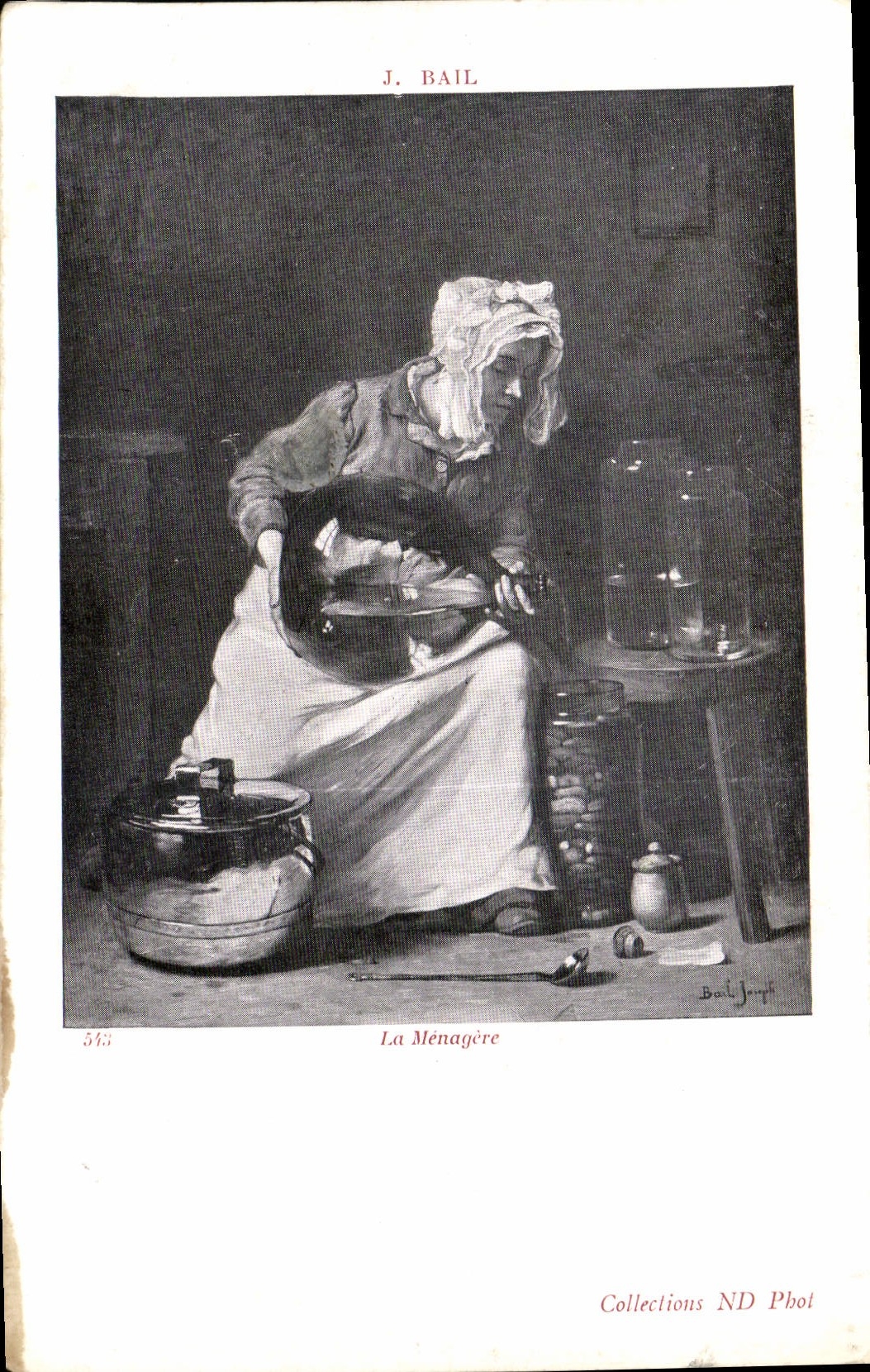 CPA J Bail la Menagere 