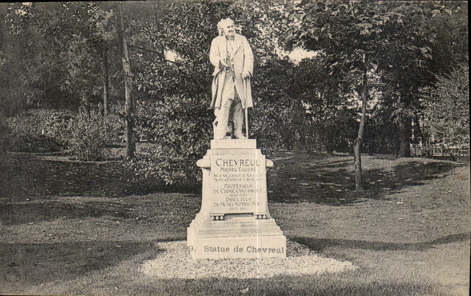 CPA Statue de Chevreul 