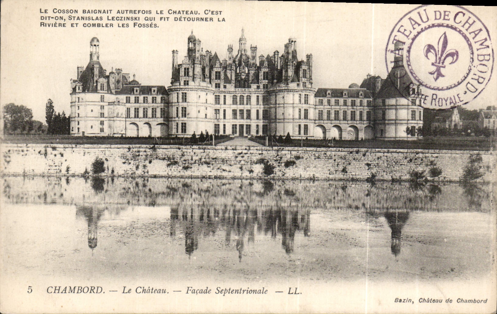 CPA Chambord le Chateau Facade Septentrionale 