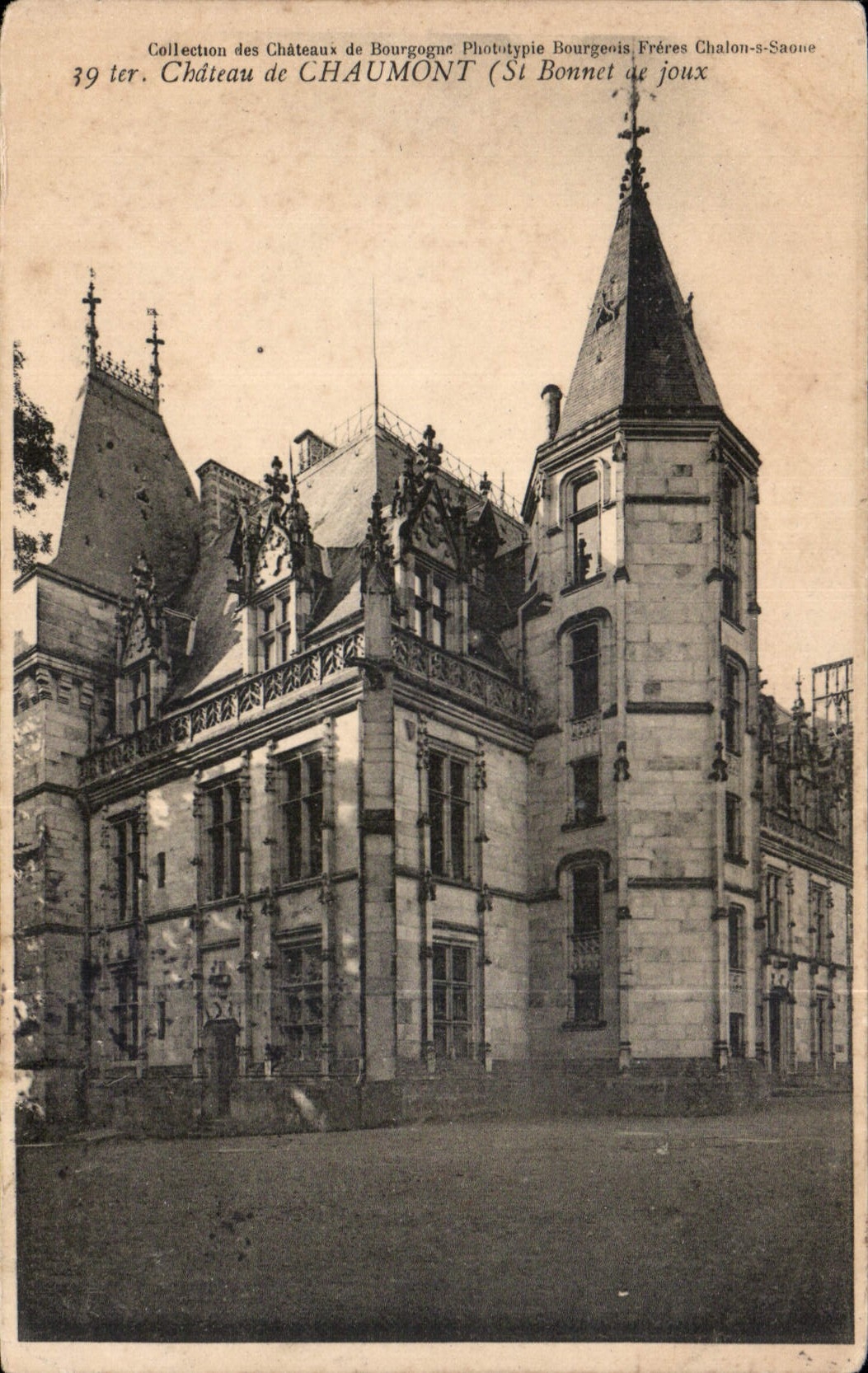 CPA Chateau de Chaumont St Bonnet de Joux