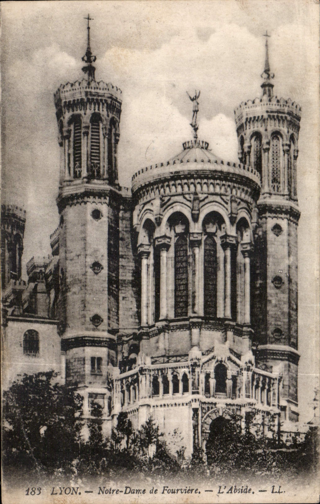 CPA Lyon Notre Dame de Fourvriere l'Abside 