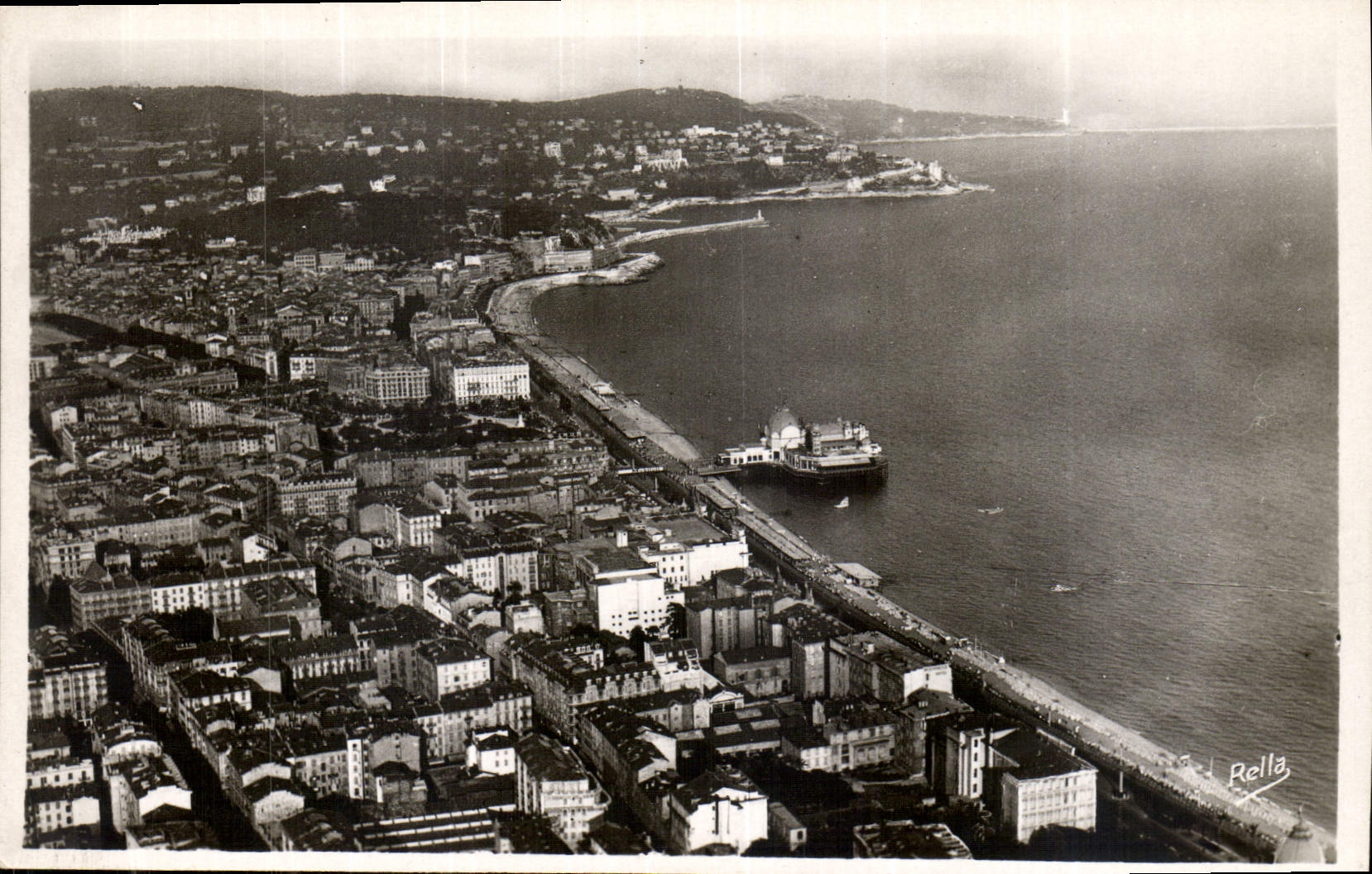 CPA Nice vue aerienne 