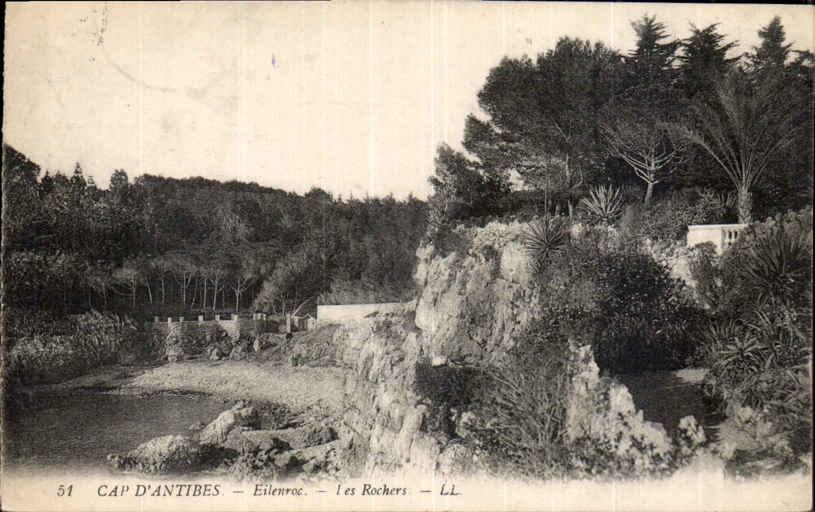 CPA Cap d'Antibes Eilenroc les Rochers