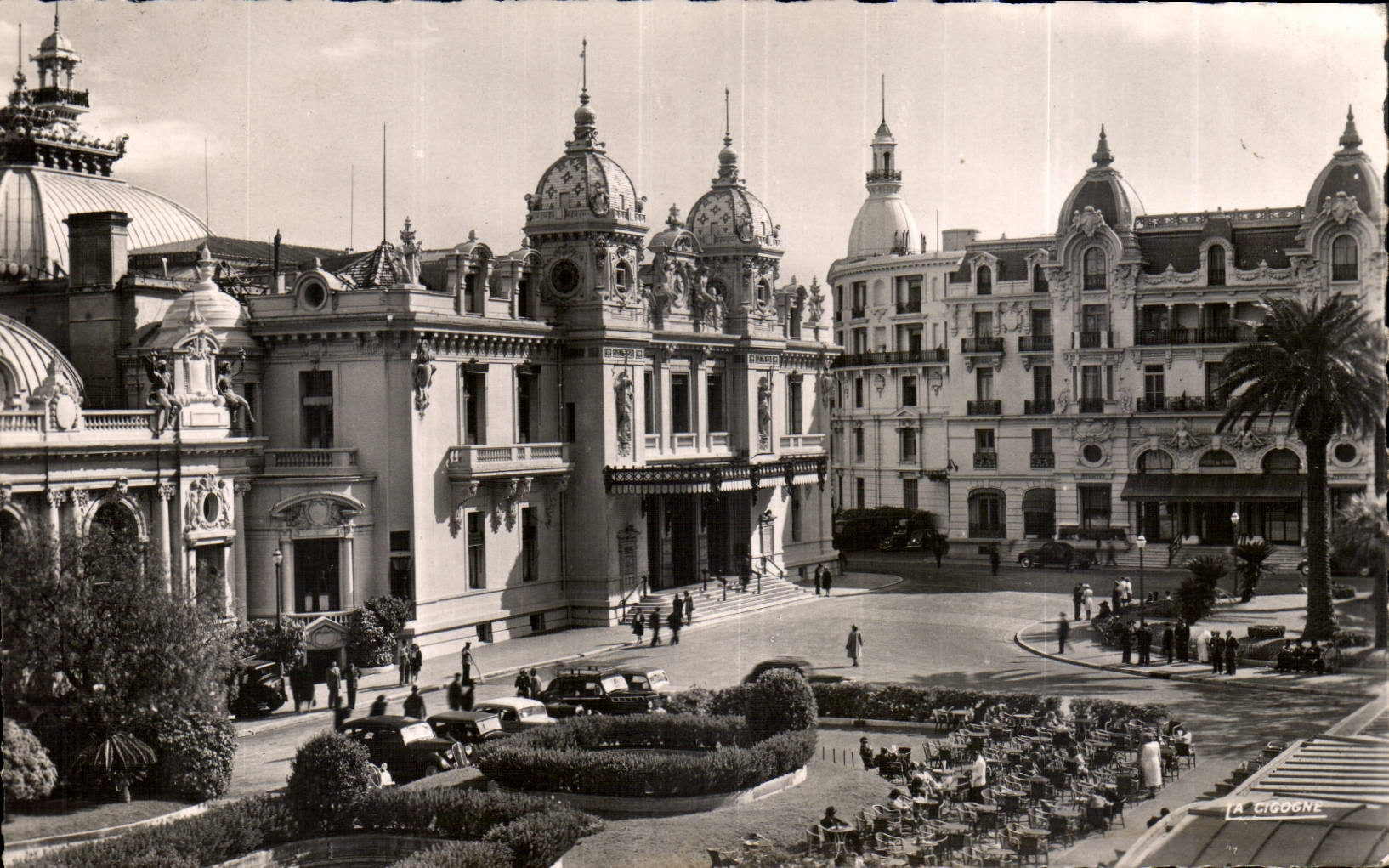 CPA Monte Carlo le Casino et l'Hotel de Paris 