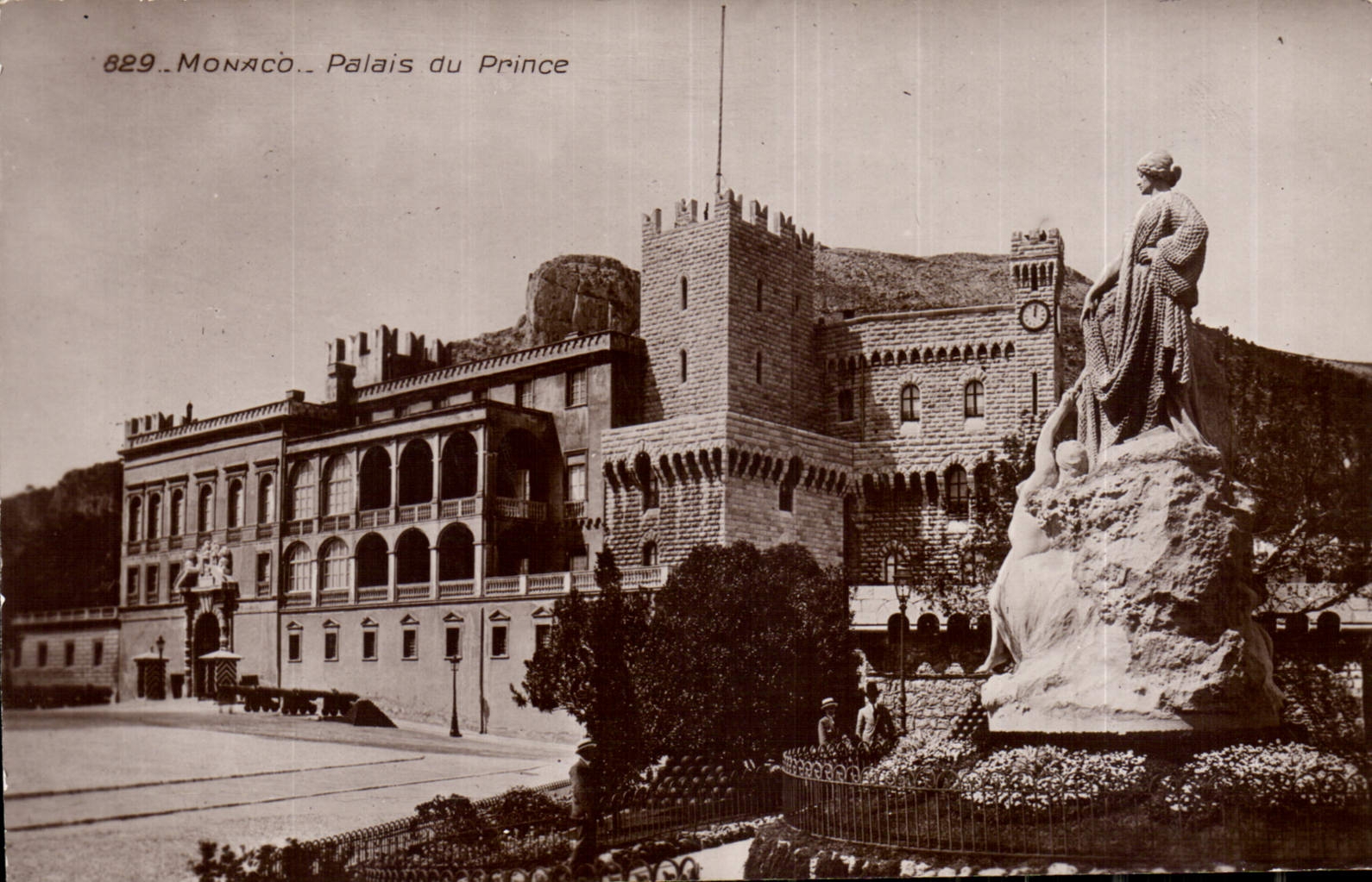 CPA Monaco Palais du Prince 
