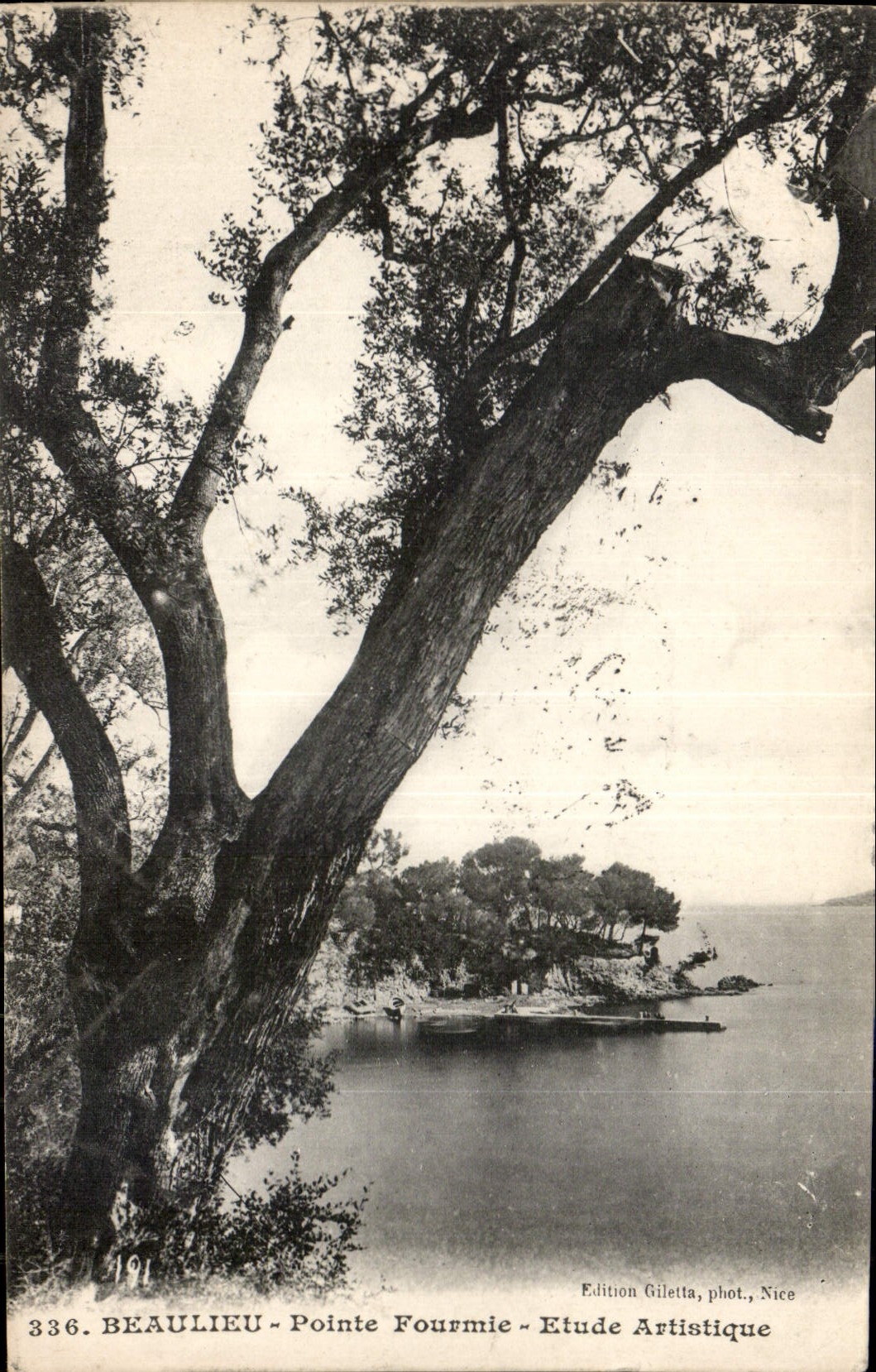 CPA Beaulieu Pointe Fourmie Etude Artistique 