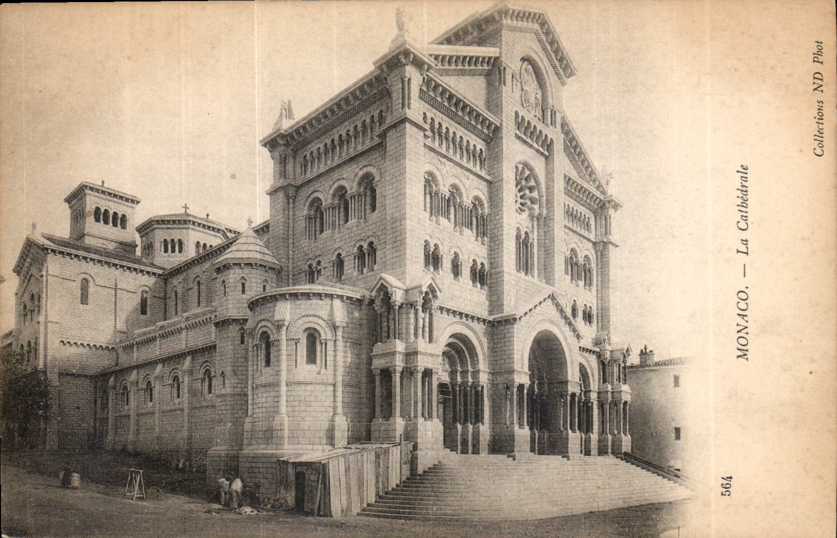 CPA Monaco la Cathedrale 