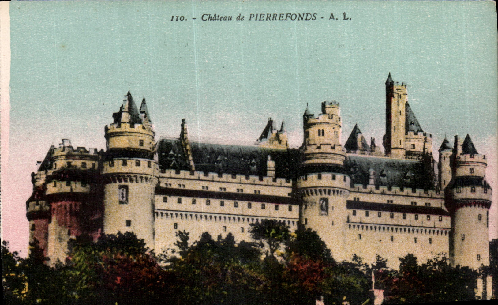CPA Chateau de Pierrefonds 