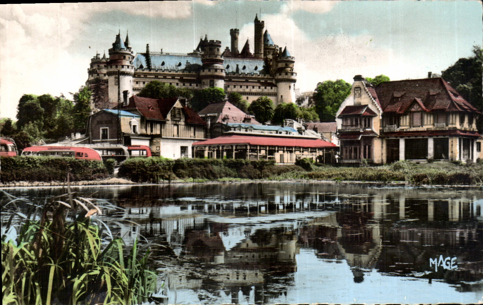 CPA Pierrefonds Oise le Chateau 