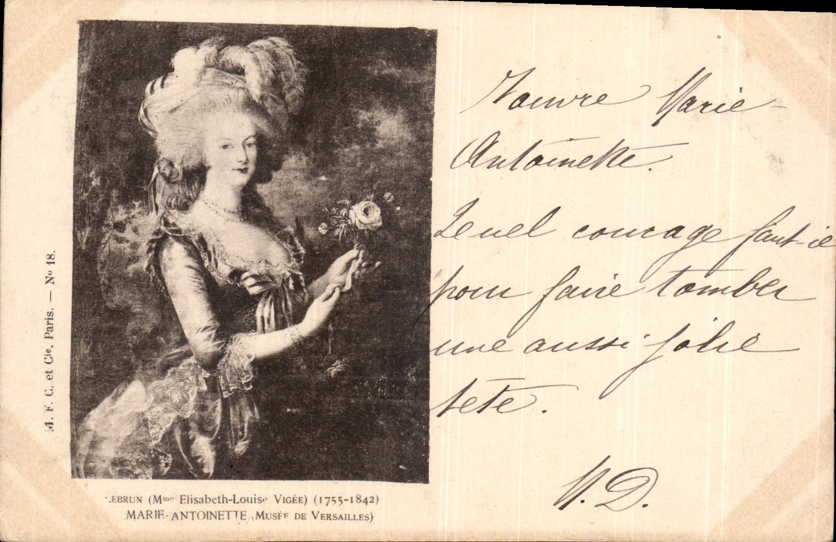 CPA Mme Elisabeth Louis Vigee 1755 1842 Marie Antoinette Musee de Versailles 