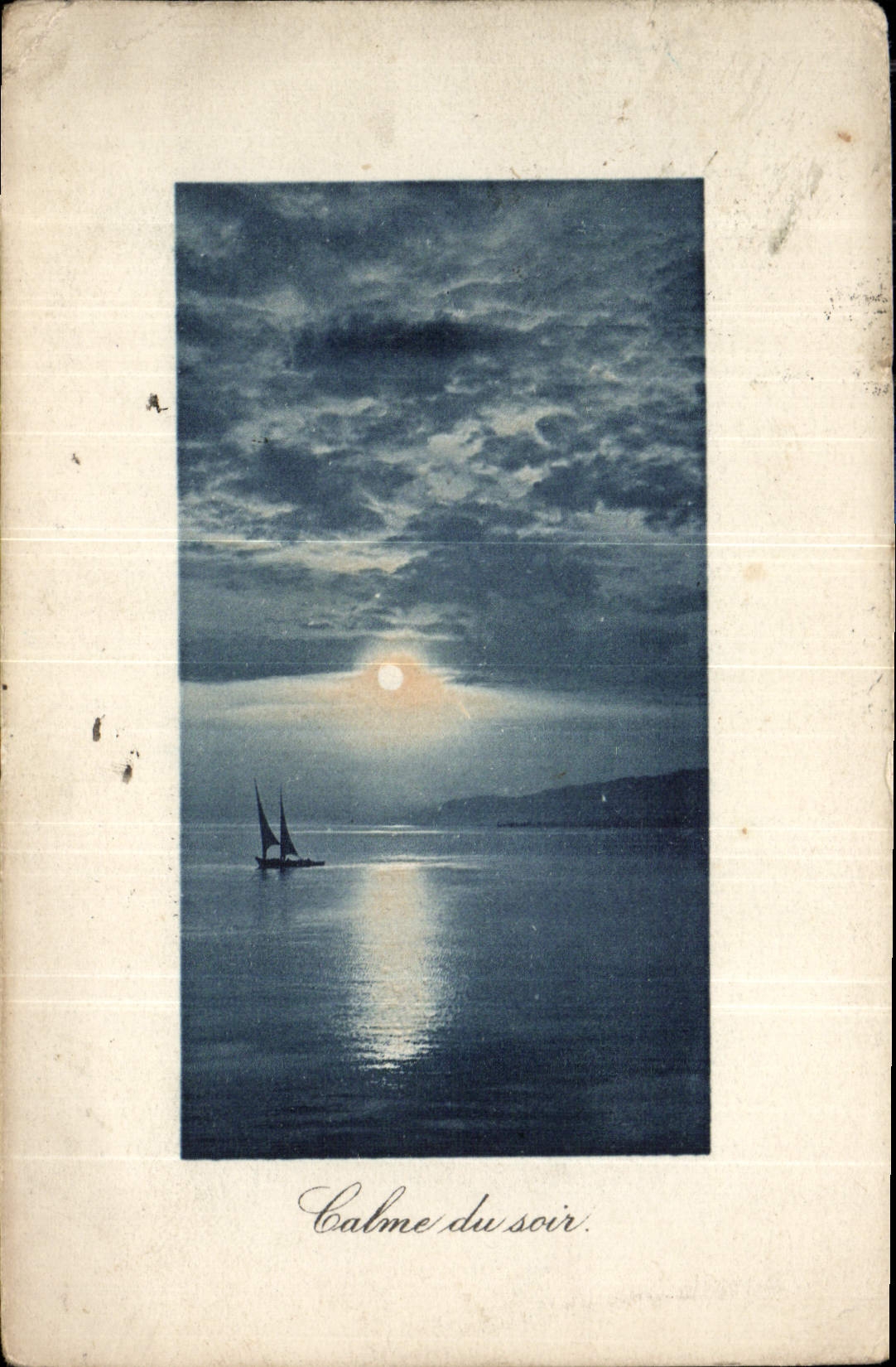 CPA Calme du Soir 