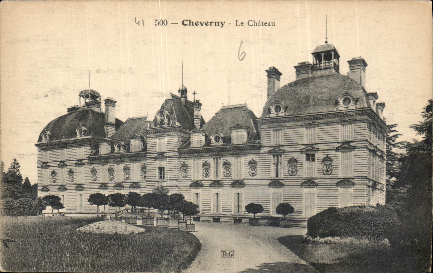 CPA Cheverny le Chateau 