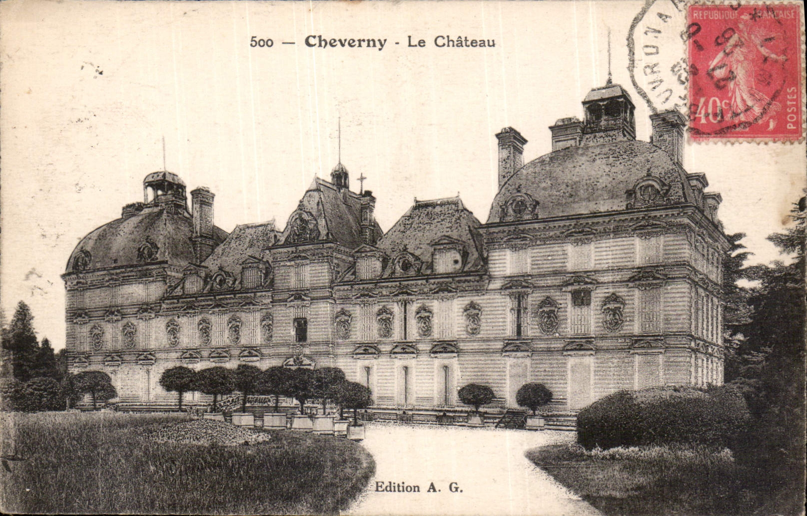 CPA Cheverny le Chateau 