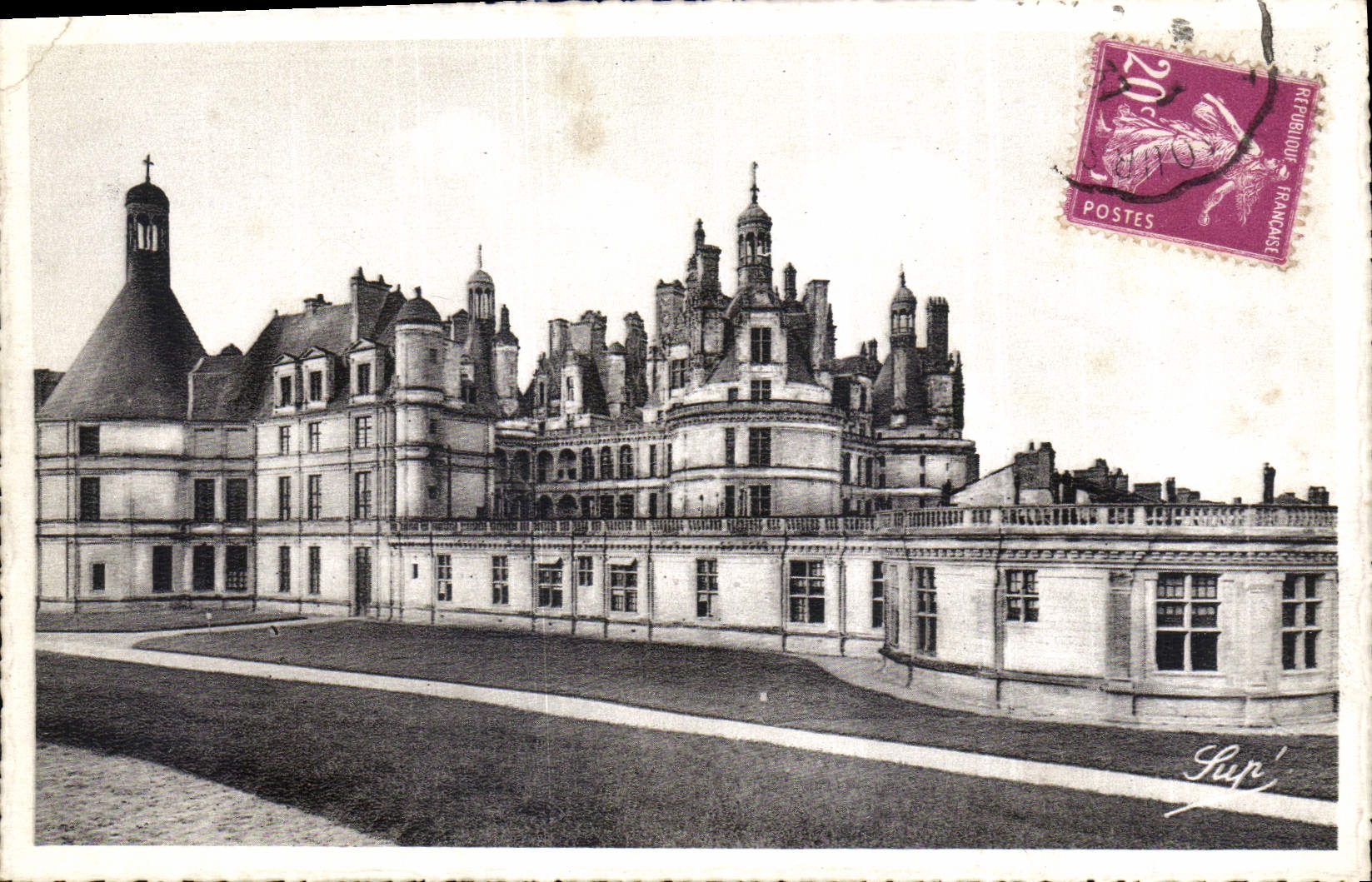 CPA Chambord L et C le Chateau Aile Henri II 