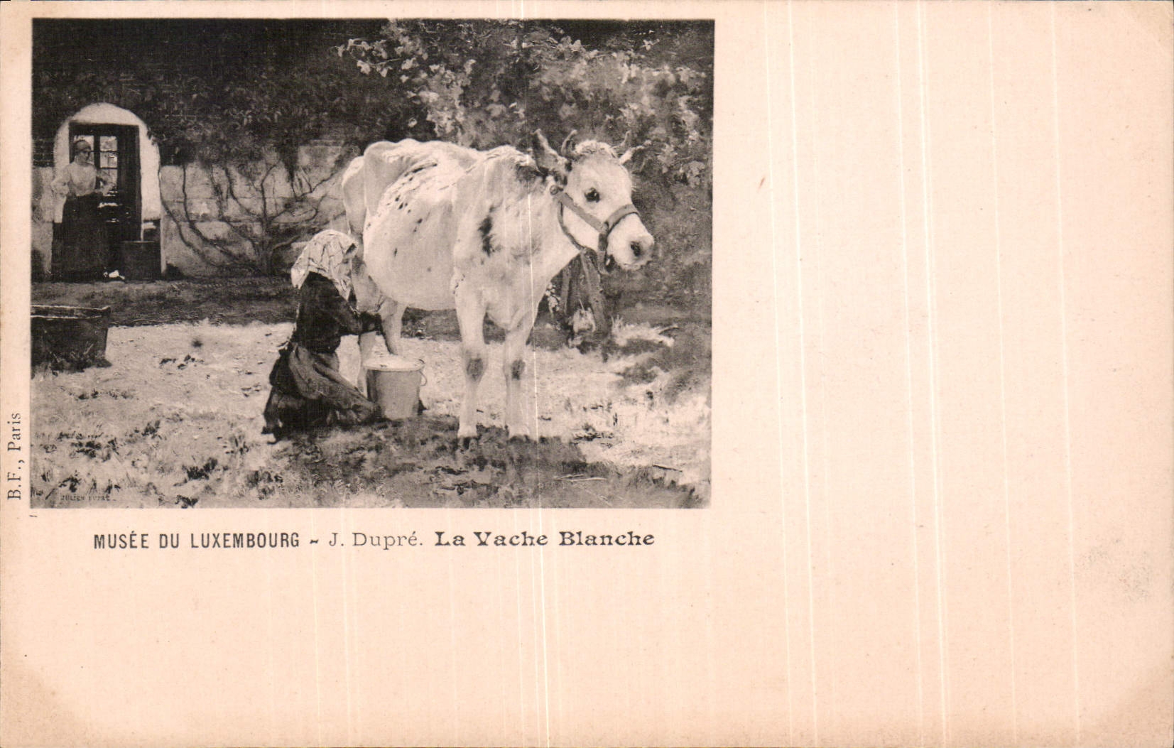 CPA Musee du Luxembourg J Dupre la Vache blanche 