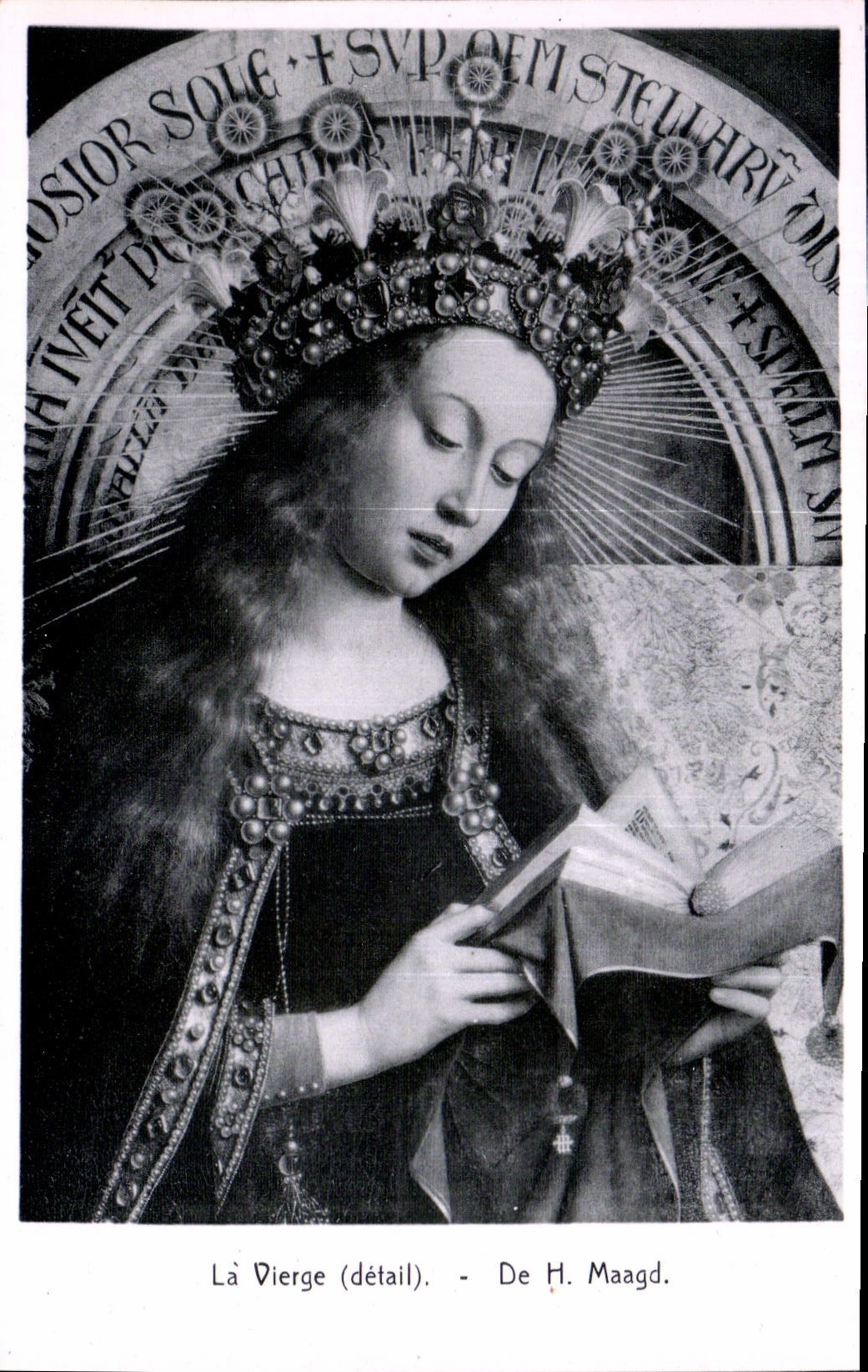 CPA La Vierge detail De H Maagh 