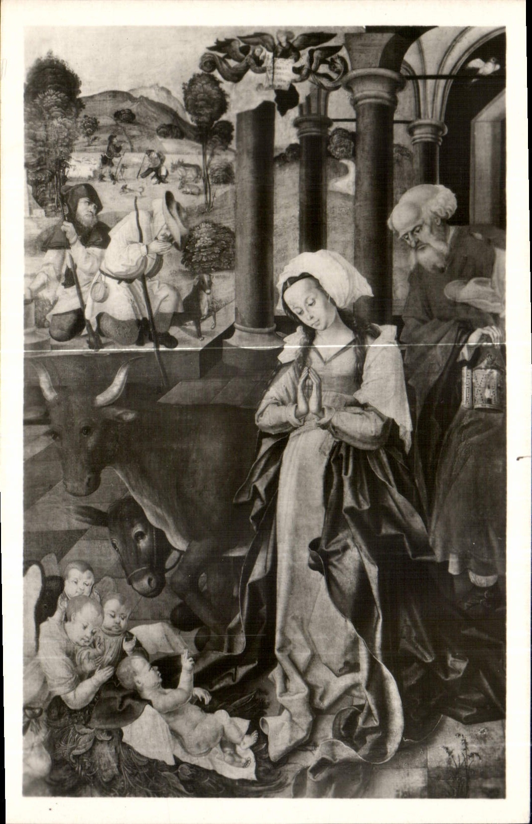 CPA Le Maitre la Naissance du Christ Eglise de Svaty Anton pres de Banska Stiavnice 