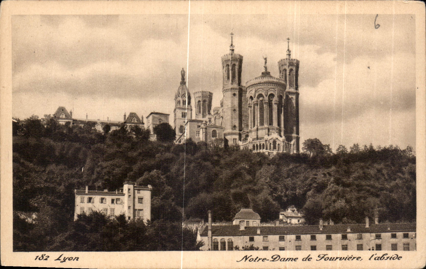 CPA Lyon Notre Dame de Fourviere l'Abside